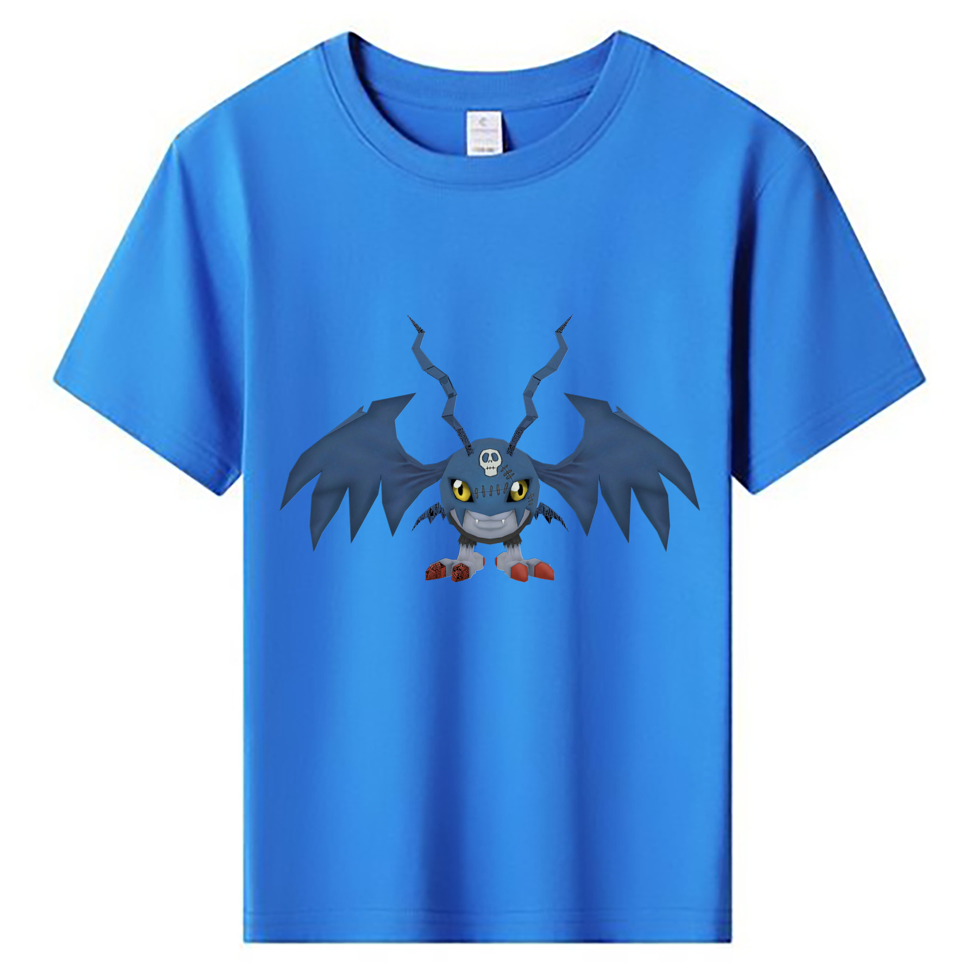 （画像用） Digimon デジタルモンスター/デジモン 綿100％キッズTシャツ（フロントプリント）